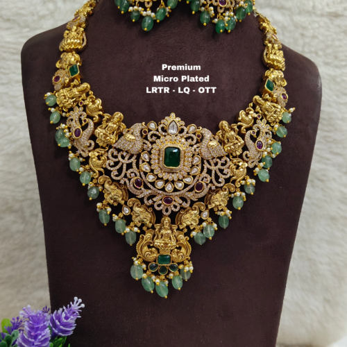 One Gram Gold Jewellery  | One gram gold Necklace