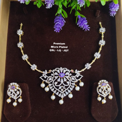 One Gram Gold Jewellery  | One gram gold Necklace