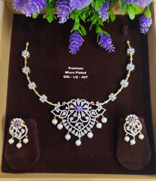 One Gram Gold Jewellery  | One gram gold Necklace