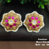 One gram gold  earreengs |one gram gold  jewellerystud earreengs