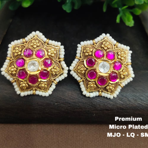 One gram gold  earreengs |one gram gold  jewellerystud earreengs