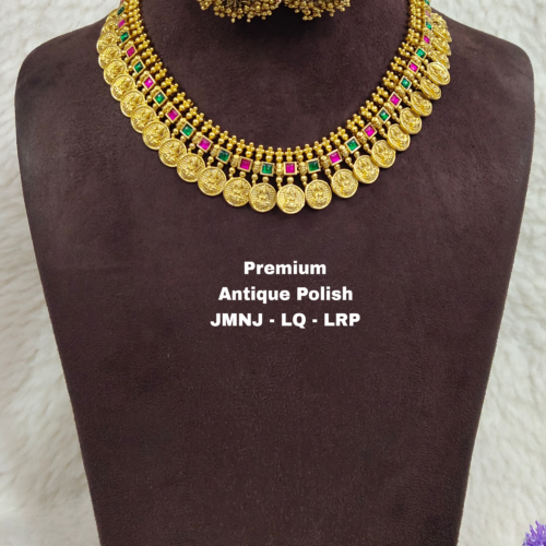 One gram gold Necklace | One gram gold Jewellery | Necklace | Bridal Jewellery