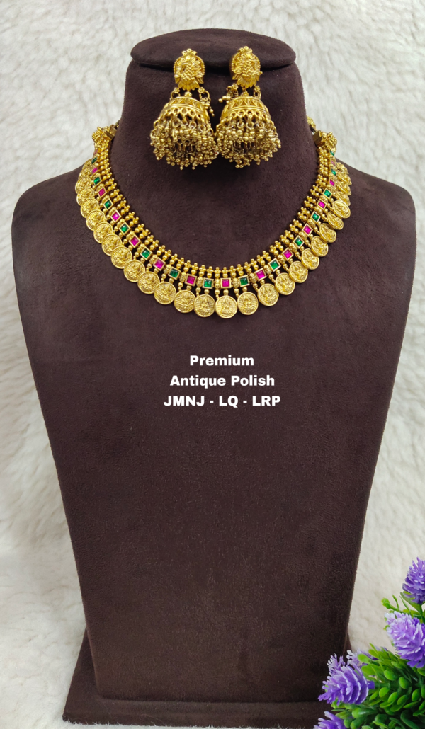 One gram gold Necklace | One gram gold Jewellery | Necklace | Bridal Jewellery
