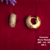 One  gram  gold  Earrings | one  gram gold  jewellery  Hoop  Earrings
