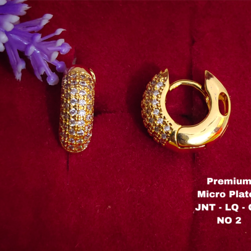 One  gram  gold  Earrings | one  gram gold  jewellery  Hoop  Earrings