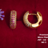 One  gram  gold  Earrings | one  gram gold  jewellery  Hoop  Earrings