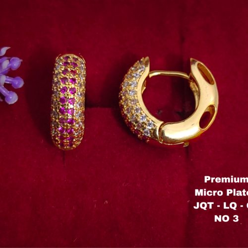 One  gram  gold  Earrings | one  gram gold  jewellery  Hoop  Earrings