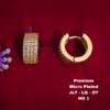 One  gram  gold  Earrings | one  gram gold  jewellery  Hoop  Earrings