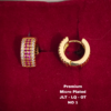 One  gram  gold  Earrings | one  gram gold  jewellery  Hoop  Earrings