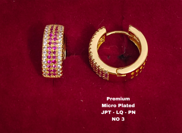 One  gram  gold  Earrings | one  gram gold  jewellery  Hoop  Earrings