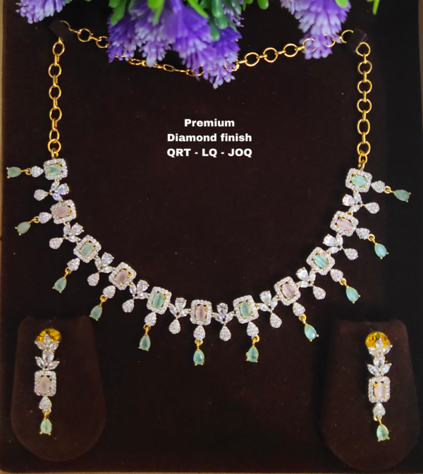 onegram gold Jewellery  | One gram gold Necklace