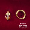 One  gram  gold  Earrings | one  gram gold  jewellery  Hoop  Earrings