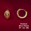 One  gram  gold  Earrings | one  gram gold  jewellery  Hoop  Earrings