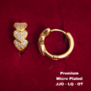 One  gram  gold  Earrings | one  gram gold  jewellery  Hoop  Earrings