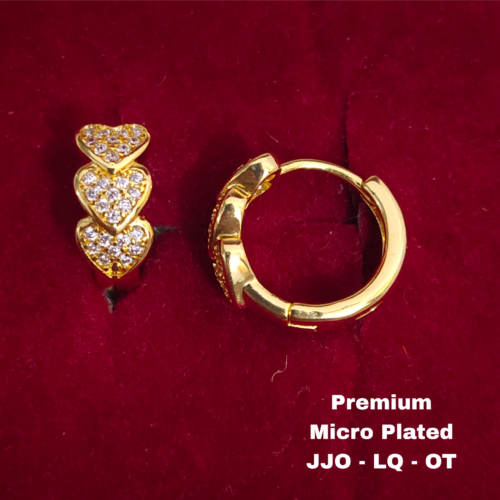 One  gram  gold  Earrings | one  gram gold  jewellery  Hoop  Earrings