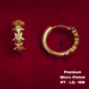 One  gram  gold  Earrings | one  gram gold  jewellery  Hoop  Earrings