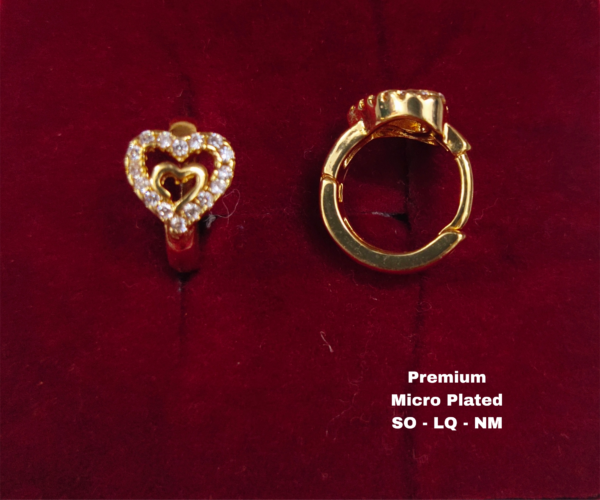 One  gram  gold  Earrings | one  gram gold  jewellery  Hoop  Earrings