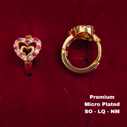 One  gram  gold  Earrings | one  gram gold  jewellery  Hoop  Earrings