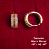 One  gram  gold  Earrings | one  gram gold  jewellery  Hoop  Earrings