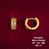 One  gram  gold  Earrings | one  gram gold  jewellery  Hoop  Earrings