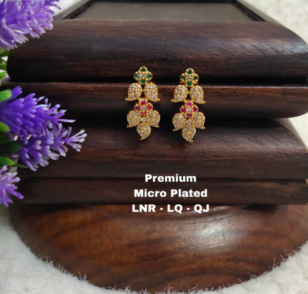 One  gram  gold  Earrings | one  gram  gold   jewellery   Chandbali  Earrings