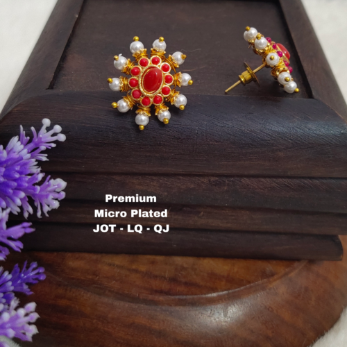 One gram gold  earreengs |one gram gold  jewellerystud earreengs