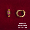 One  gram  gold  Earrings | one  gram gold  jewellery  Hoop  Earrings