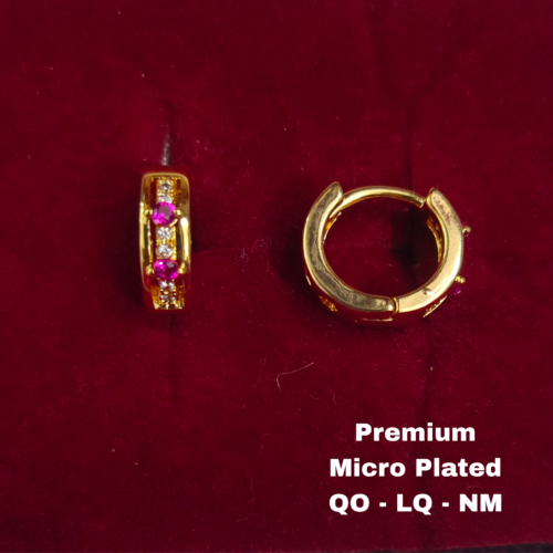 One  gram  gold  Earrings | one  gram gold  jewellery  Hoop  Earrings