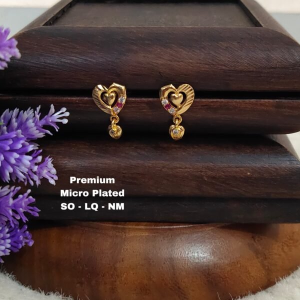 One  gram  gold  Earrings | one  gram  gold   jewellery   Studs  Earrings