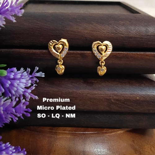 One  gram  gold  Earrings | one  gram  gold   jewellery   Studs  Earrings