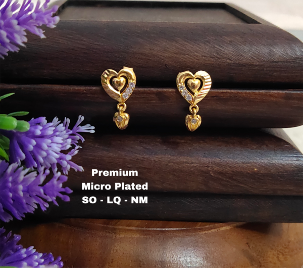 One  gram  gold  Earrings | one  gram  gold   jewellery   Studs  Earrings