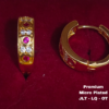 One  gram  gold  Earrings | one  gram gold  jewellery  Hoop  Earrings
