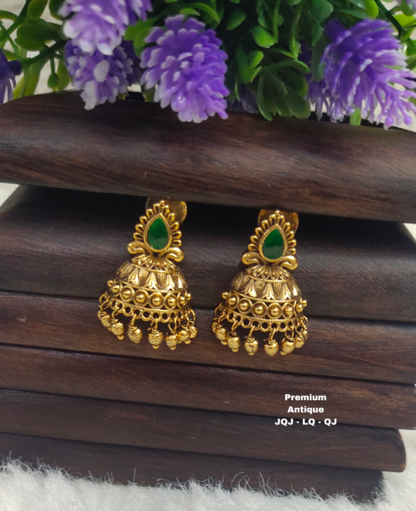 One  gram  gold  Earrings |one gram gold  jewellery  Jumka  Earrings