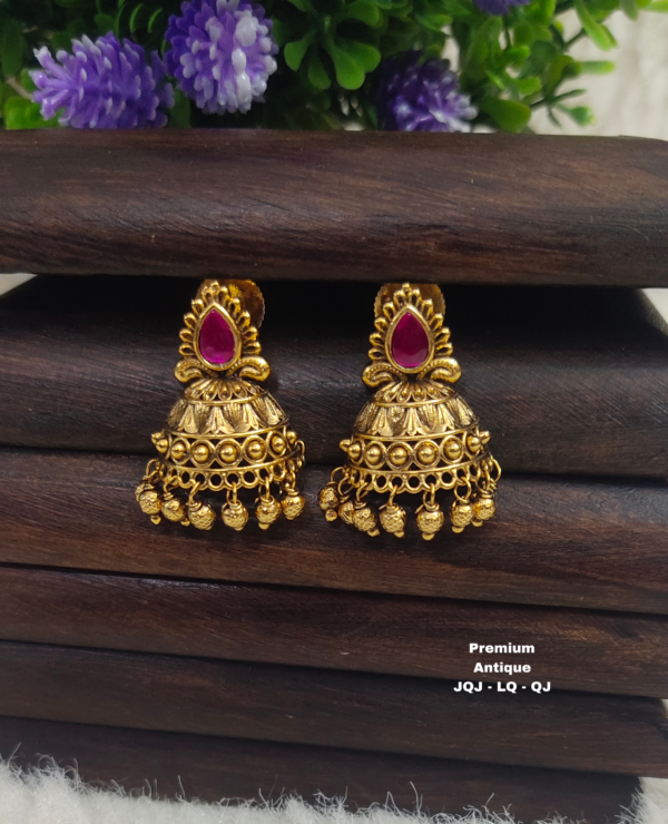 One  gram  gold  Earrings |one gram gold  jewellery  Jumka  Earrings