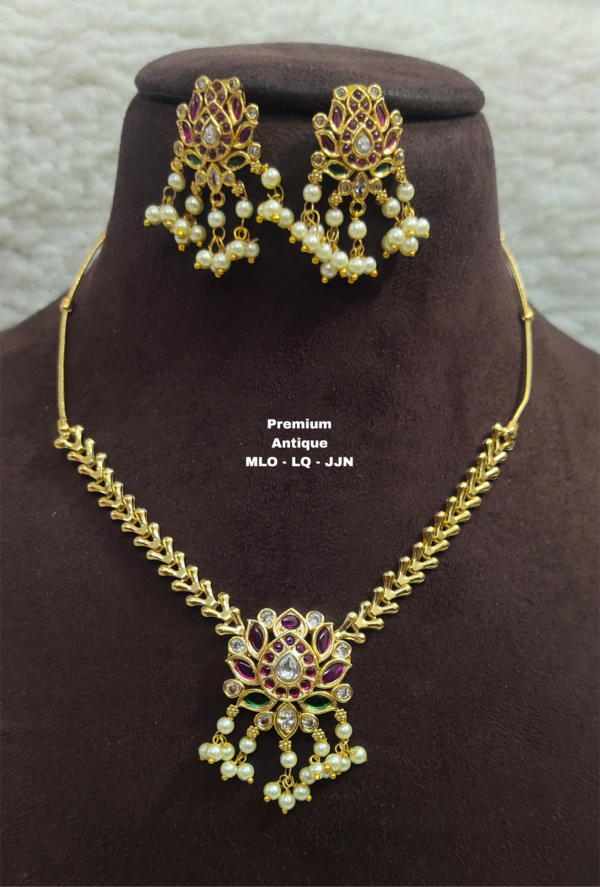 One gram gold jewellery one gram gold necklace