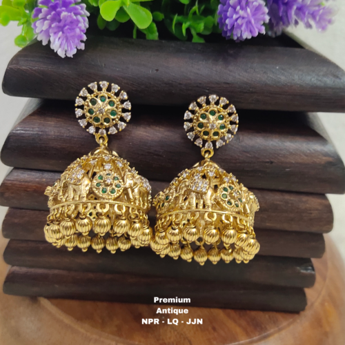 One  gram  gold  Earrings |one gram gold  jewellery   jumka  Earrings
