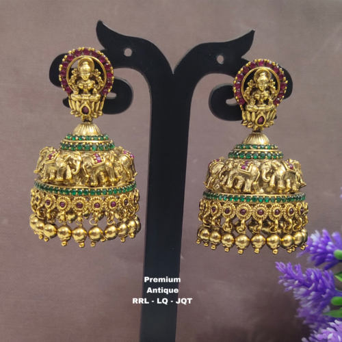 One  gram  gold  Earrings |one gram gold  jewellery   jumka  Earrings