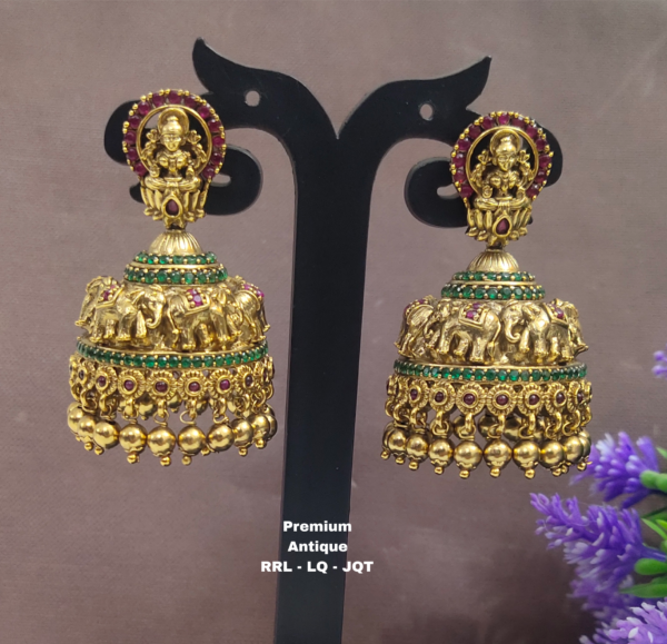 One  gram  gold  Earrings |one gram gold  jewellery   jumka  Earrings