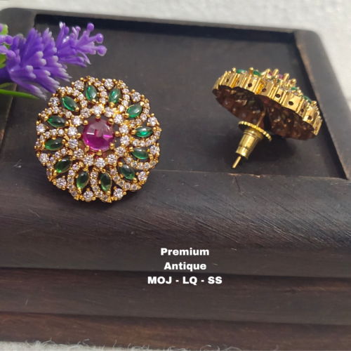 One  gram  gold  Earrings |one gram gold  jewellery   studs  Earrings