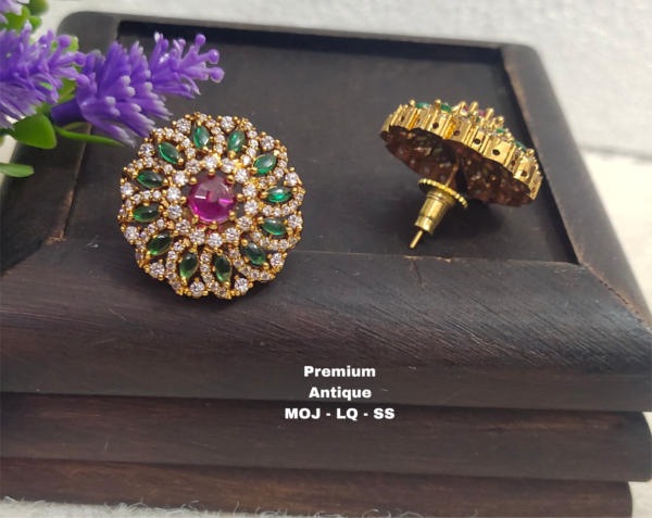 One  gram  gold  Earrings |one gram gold  jewellery   studs  Earrings