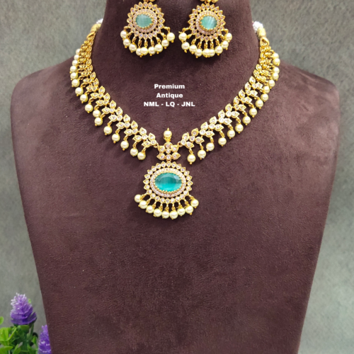 One Gram Gold Jewellery  | One gram gold Necklace