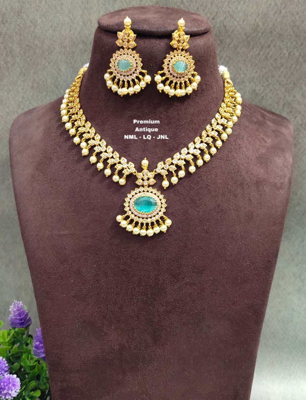 One Gram Gold Jewellery  | One gram gold Necklace