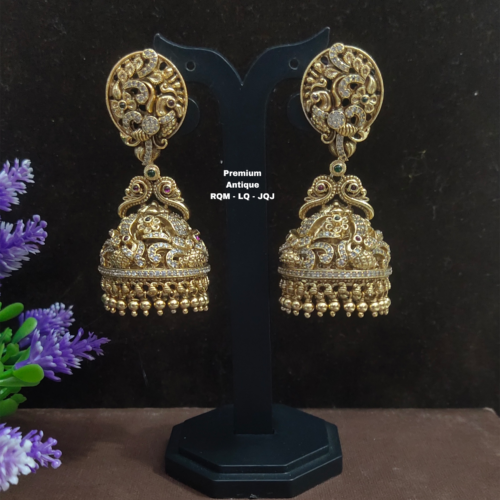 One  gram  gold  Earrings |one gram gold  jewellery   jumka  Earrings