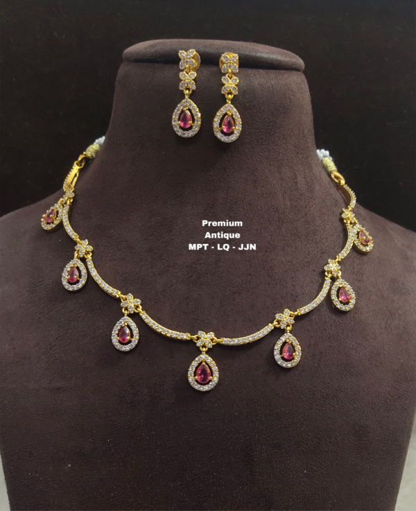 One Gram Gold Jewellery  | One gram gold Necklac