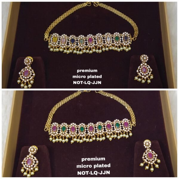 One gram gold Chocker | One gram gold Neckalce