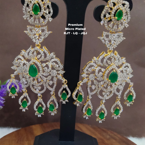 One  gram  gold  Earrings |one gram gold  jewellery  Chandbali  Earrings