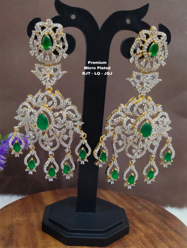 One  gram  gold  Earrings |one gram gold  jewellery  Chandbali  Earrings