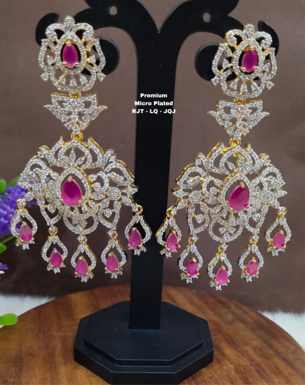 One  gram  gold  Earrings |one gram gold  jewellery  Chandbali  Earrings