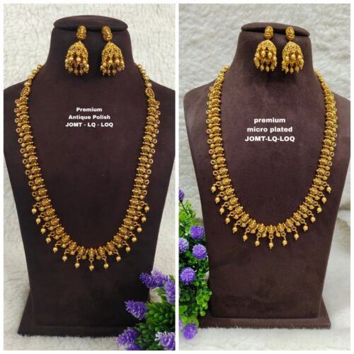 preview (38) One gram gold Jewellery - South Indian Jewellery - One gram gold Antique Necklaces