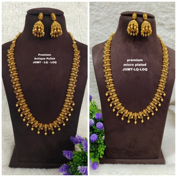 preview (38) One gram gold Jewellery - South Indian Jewellery - One gram gold Antique Necklaces